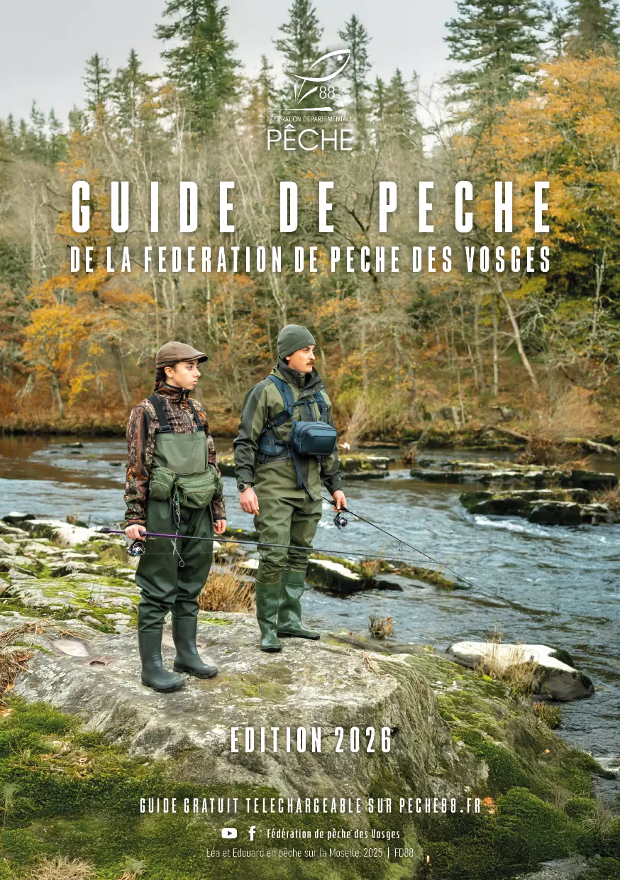 GUIDE DE PECHE VOSGES 2026